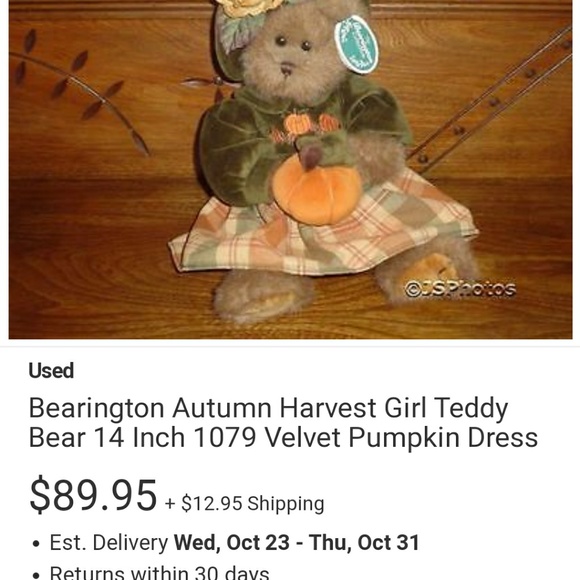 Bearington Bear - Picture 6 of 6